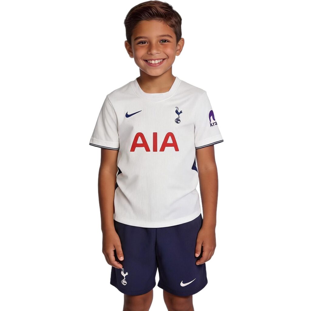 Kids Tottenham Hotspur Home Jersey Kit 2026/27 - Cancha Kits