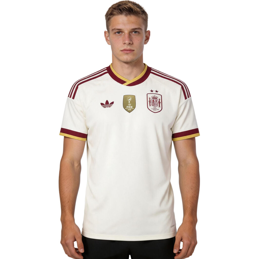 Spain 2026 World Cup Winners 2 Star Away Jersey - Cancha Kits