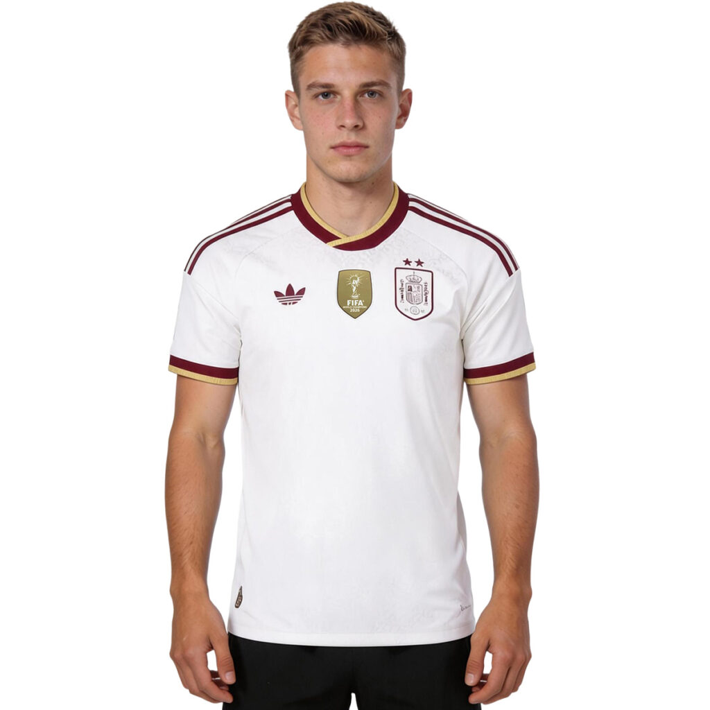 Spain 2026 World Cup Winners 2 Star Away Match Jersey – Player Verison - Cancha Kits
