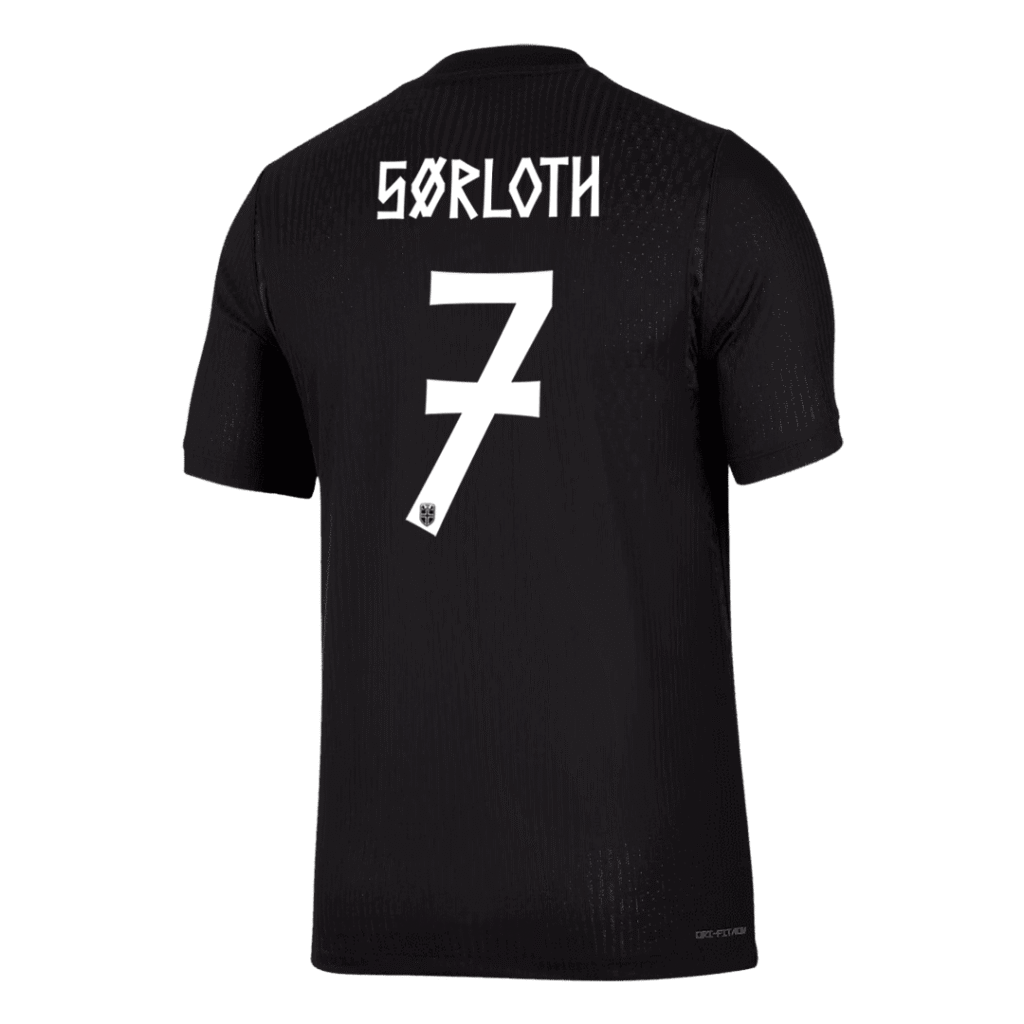 SØRLOTH #7 Norway Away Match Jersey Player Version World Cup 2026 - Cancha Kits