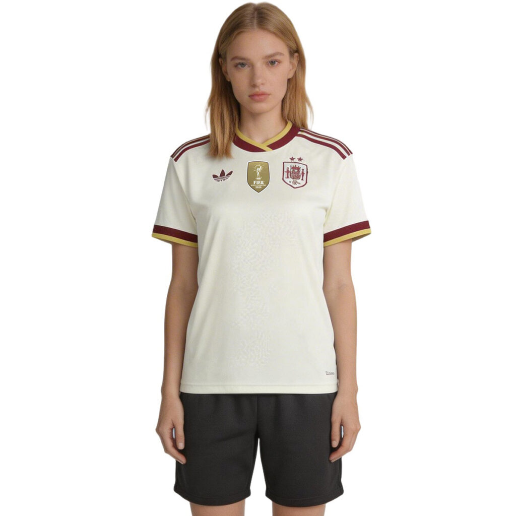 Women’s Spain Away 2 Star Jersey World Cup 2026 - Cancha Kits