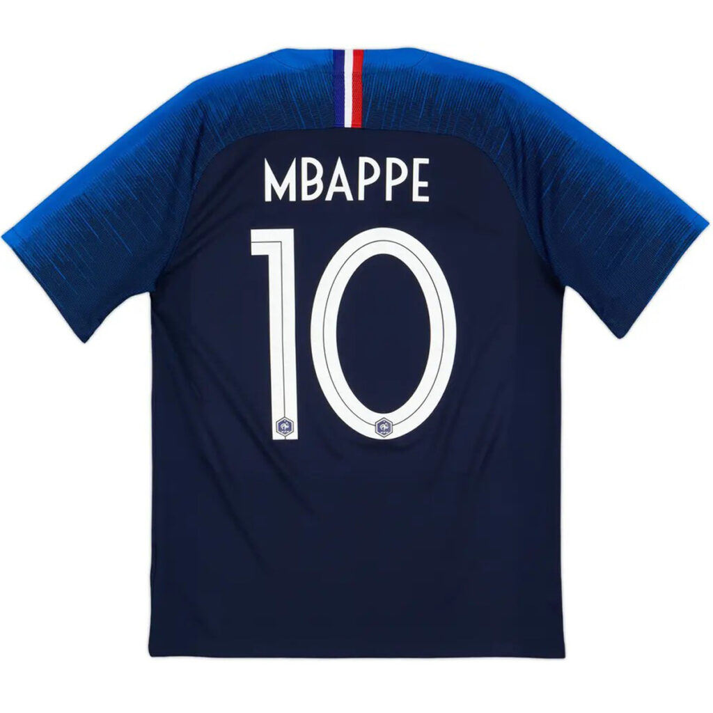MBAPPE #10 Retro France Home Jersey World Cup 2018 - Cancha Kits