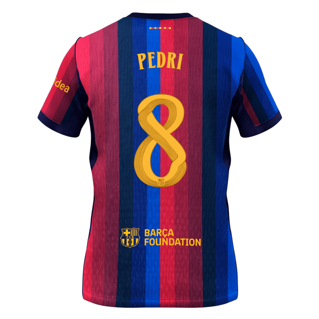 PEDRI #8 Barcelona Home Jersey 2026/27 - Cancha Kits