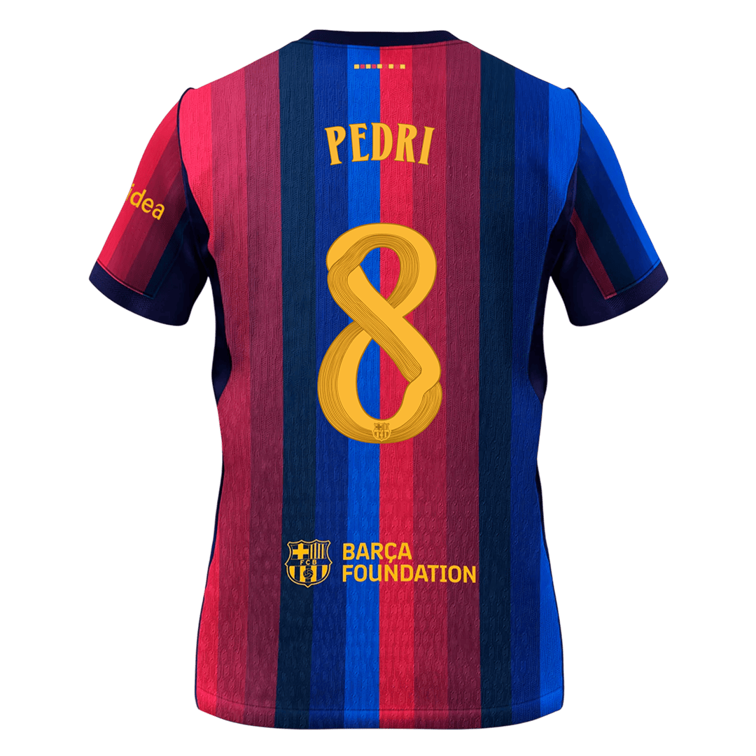 PEDRI #8 Barcelona Home Jersey 2026/27