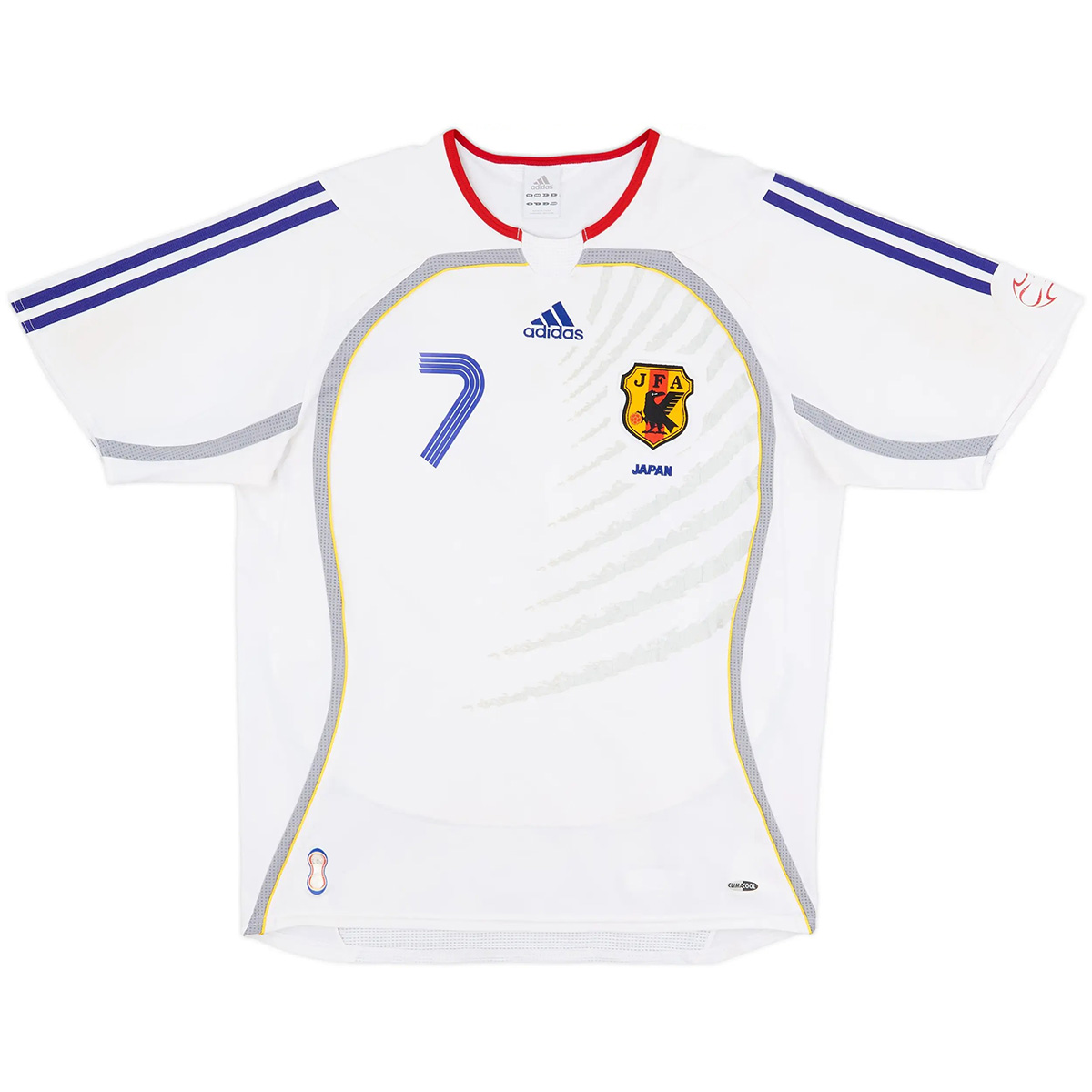 NAKATA #7 Retro Japan Away Jersey World Cup 2006 (back view)