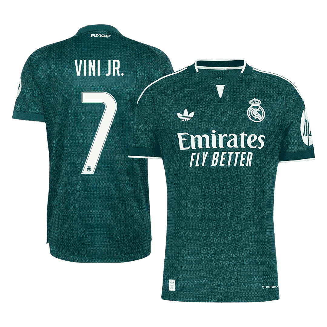 VINI JR. #7 Real Madrid Away Match Jersey Player Version 2026/27