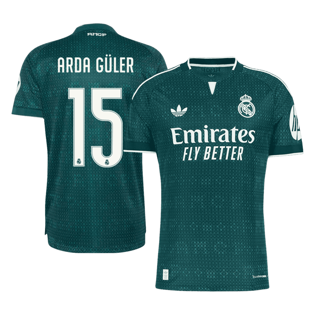 ARDA GÜLER #15 Real Madrid Away Match Jersey Player Version 2026/27 - Cancha Kits