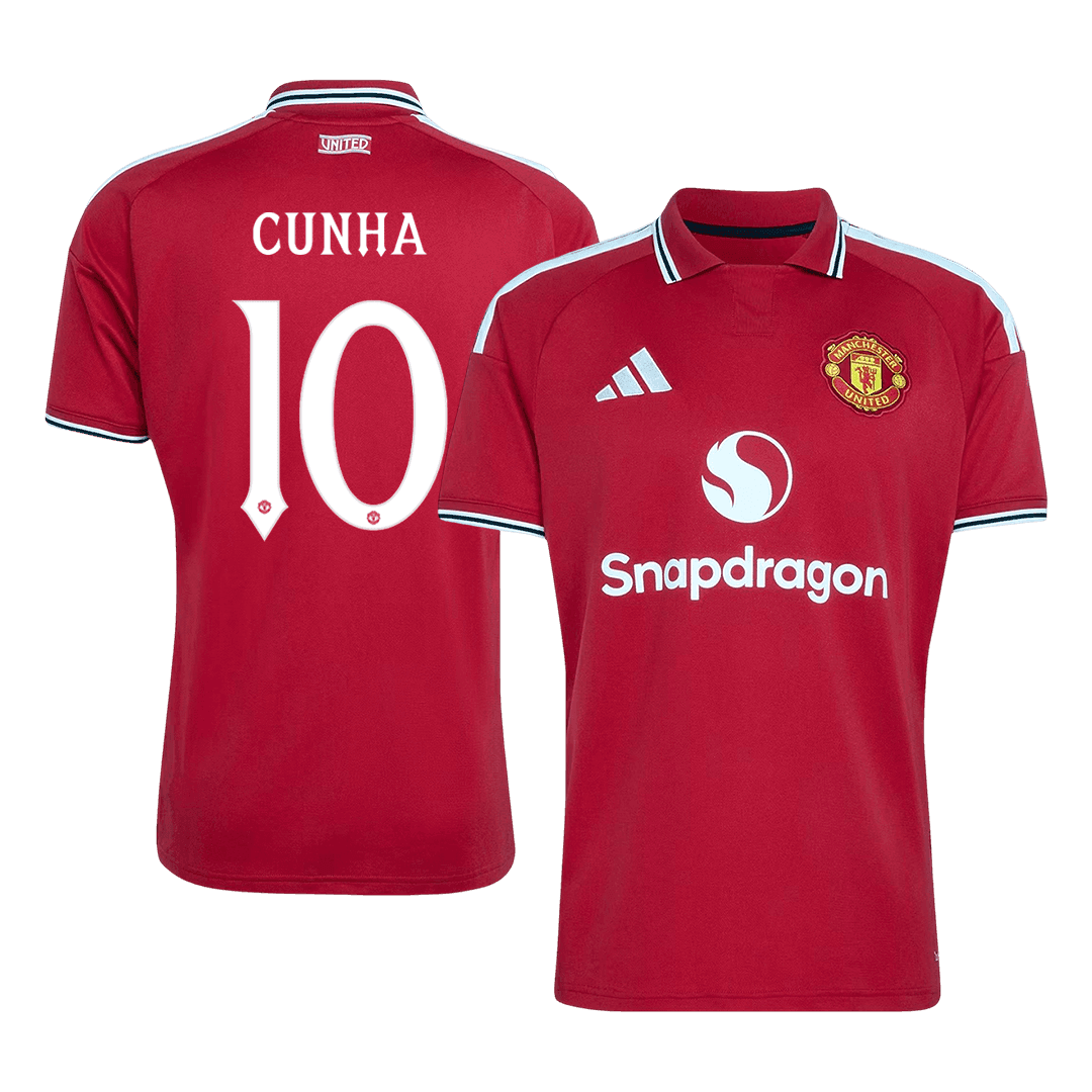 CUNHA #10 Manchester United Home Jersey 2026/27
