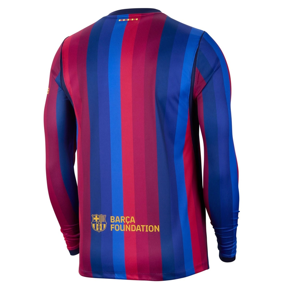 Barcelona Home Long Sleeve Jersey 2026/27 (back view)