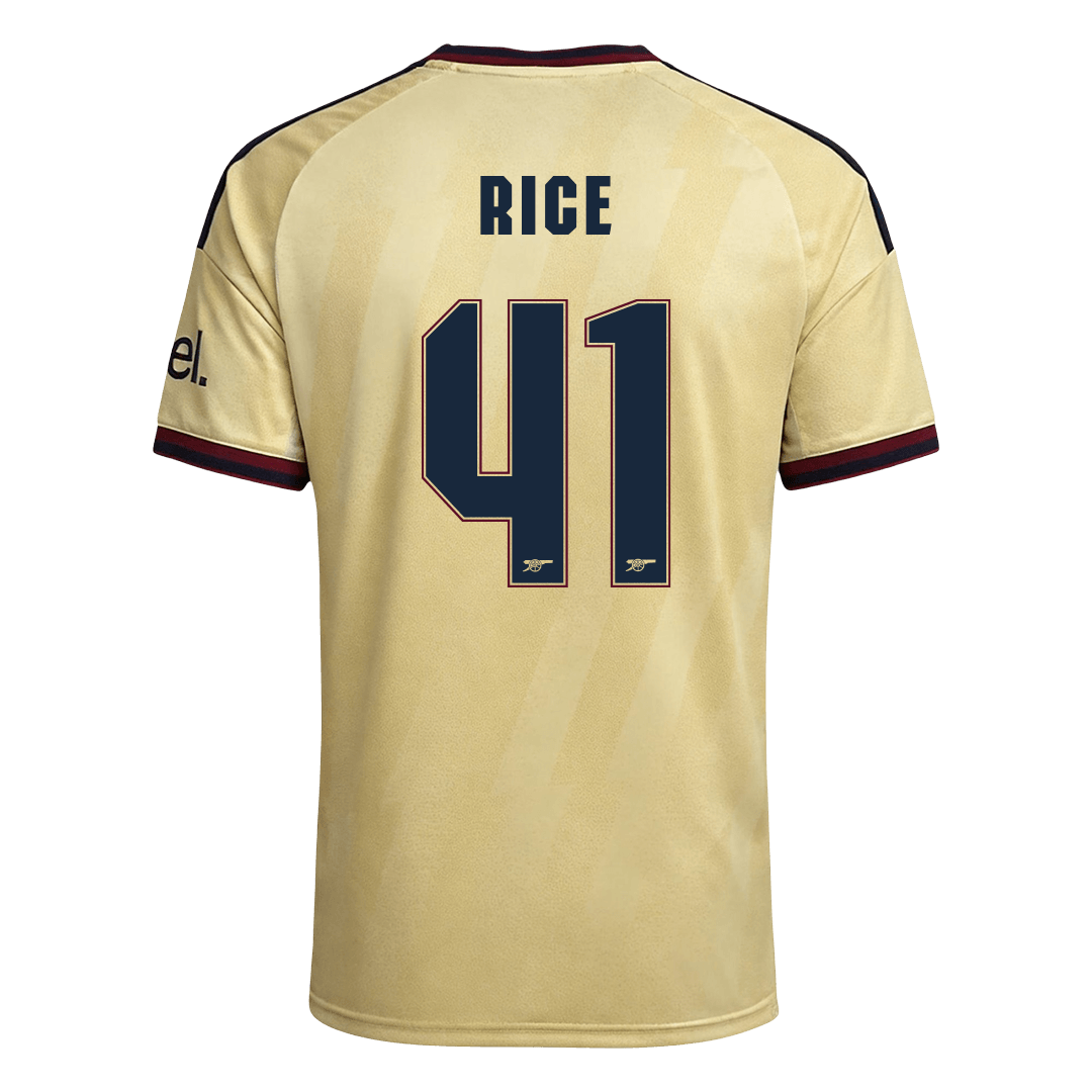 RICE #41 Arsenal Third Match Jersey Player Version 2026/27 - UCL Font