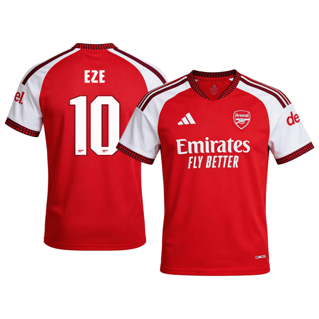 EZE #10 Arsenal Home Jersey 2026/27 - Cancha Kits