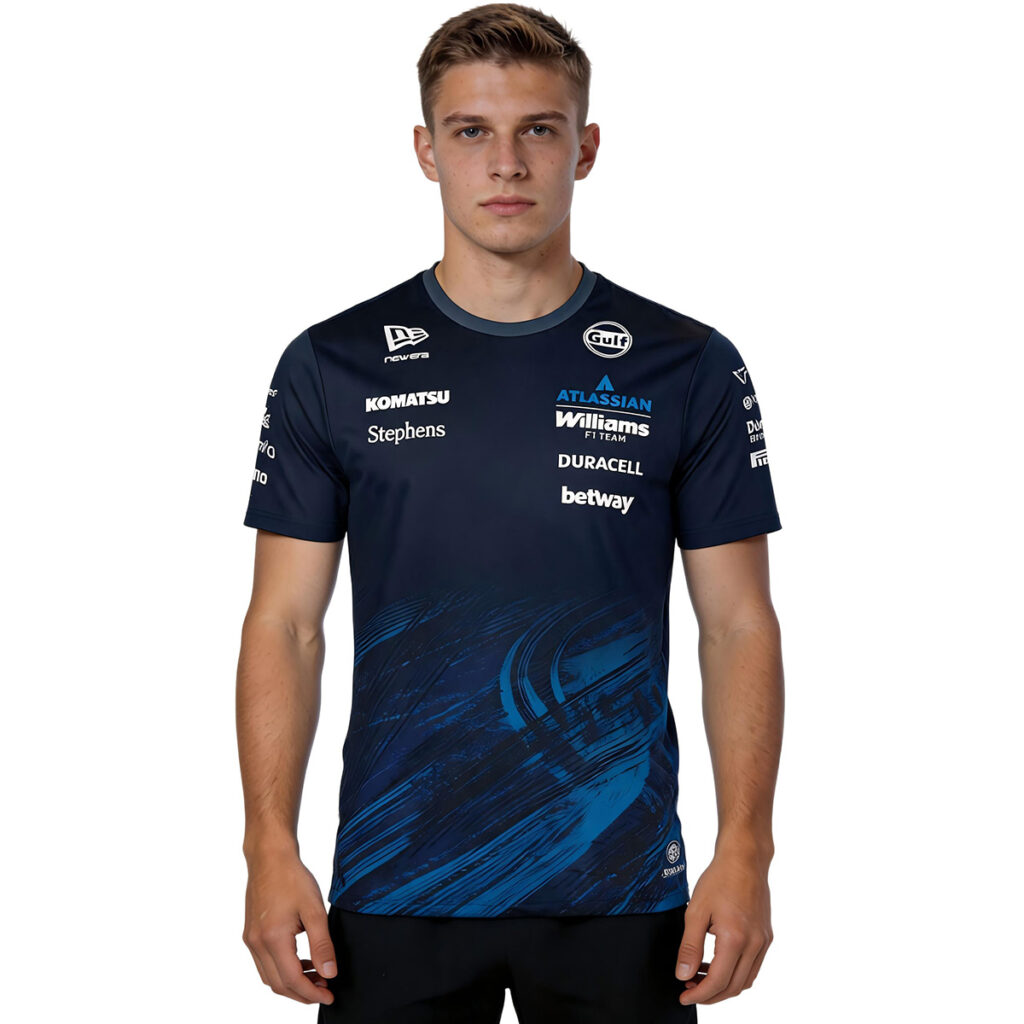 Williams F1 Racing Team New Era Replica Tech T-Shirt 2026 - Cancha Kits
