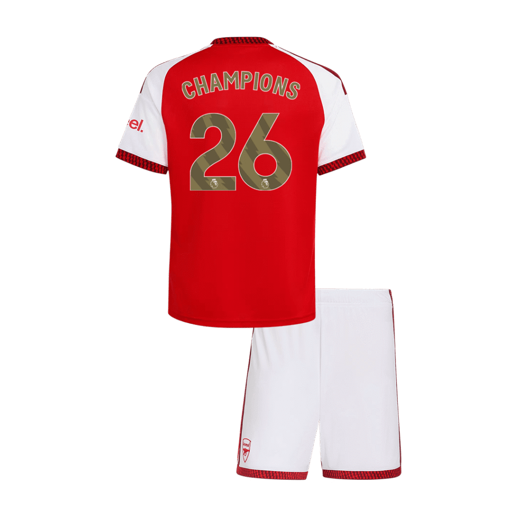 Kids Arsenal Home Jersey Kit 2026/27 - Cancha Kits