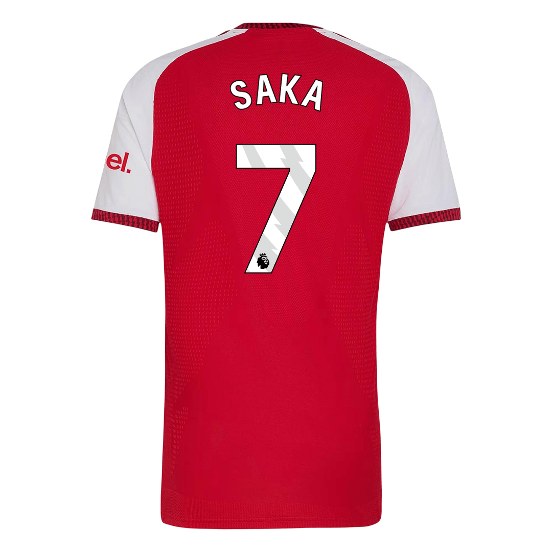 SAKA #7 Arsenal Home Match Jersey Player Version 2026/27 (back view)