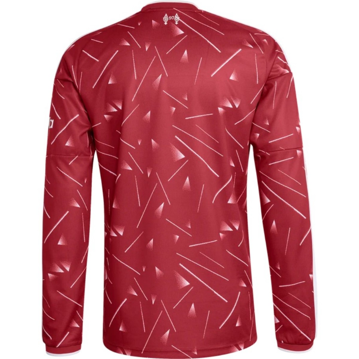 Liverpool Home Long Sleeve Jersey 2026/27 (back view)