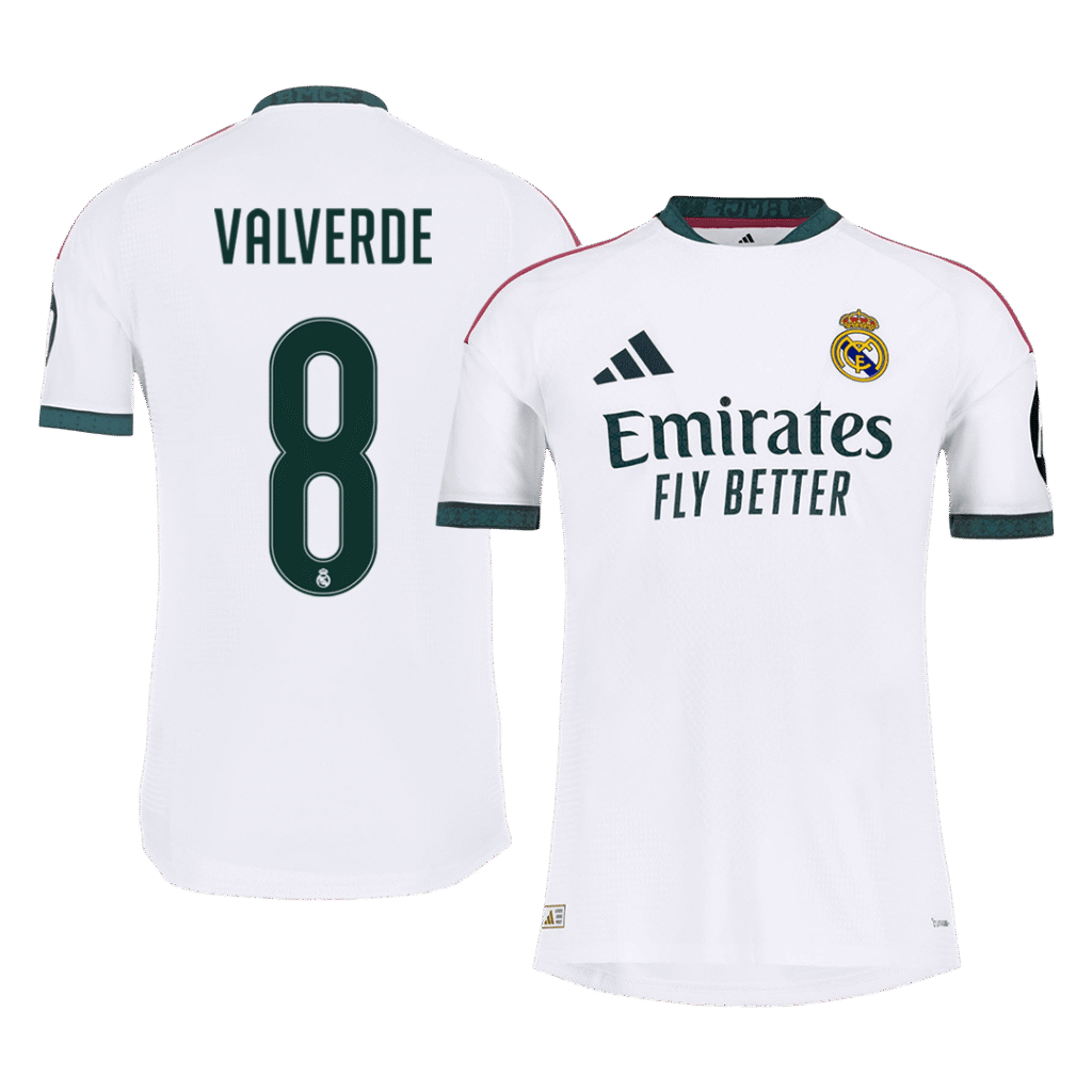 VALVERDE #8 Real Madrid Home Match Jersey Player Version 2026/27 - Cancha Kits