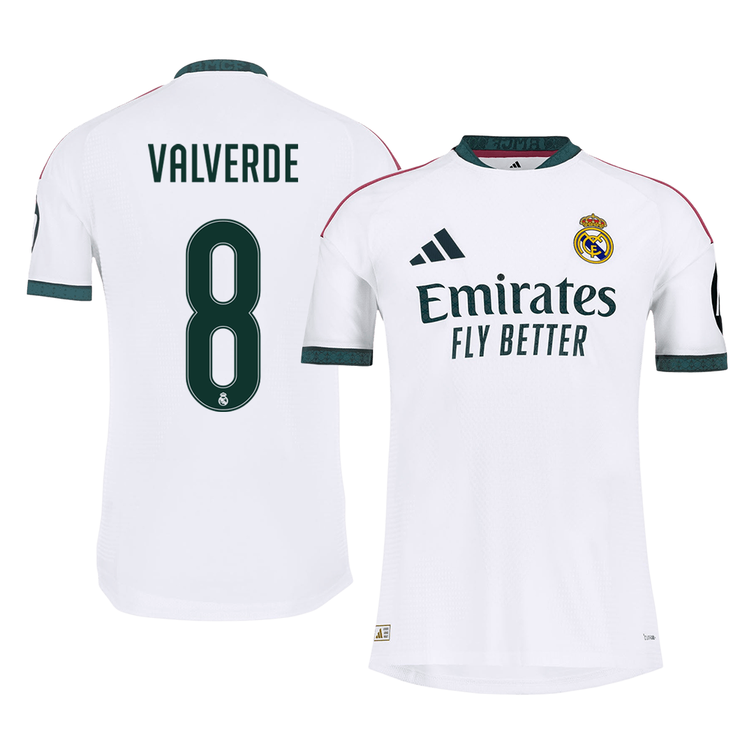 VALVERDE #8 Real Madrid Home Match Jersey Player Version 2026/27