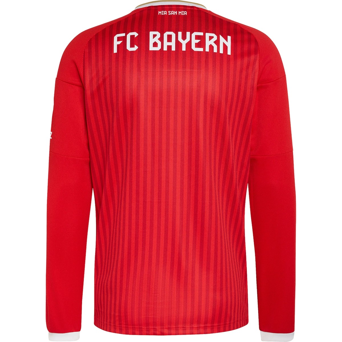Bayern Munich Home Long Sleeve Jersey 2026/27 (back view)