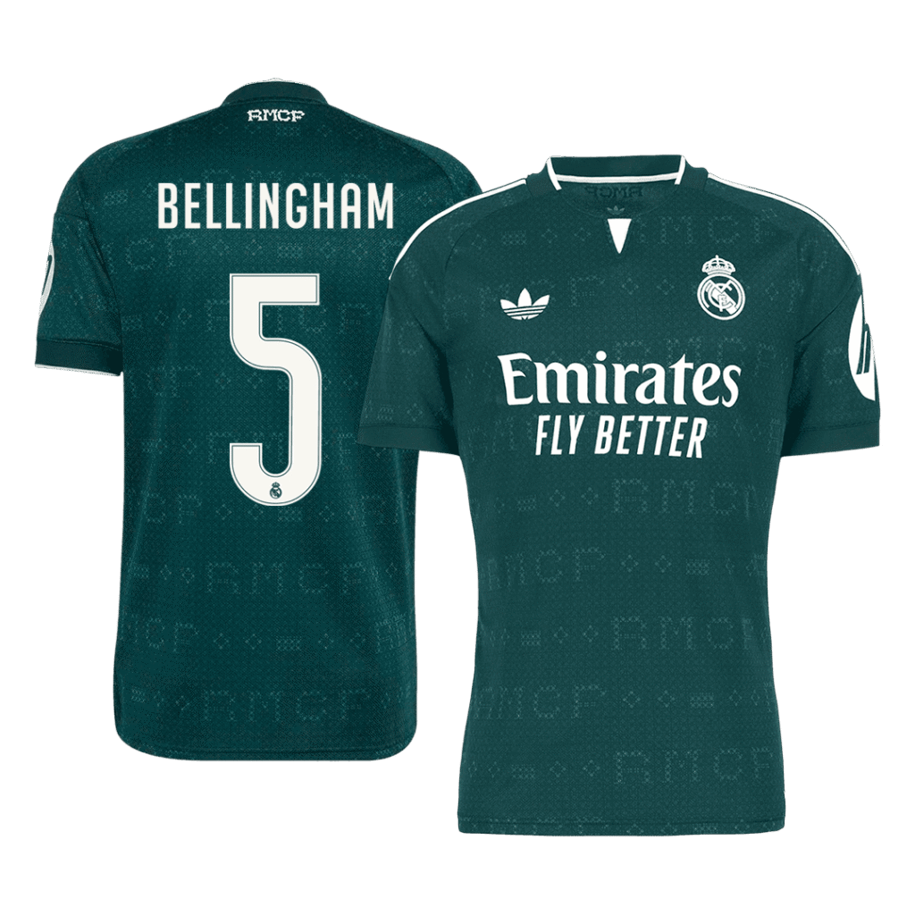 BELLINGHAM #5 Real Madrid Away Jersey 2026/27 - Cancha Kits