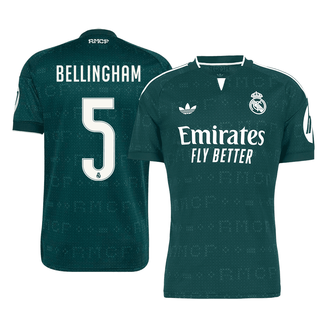 BELLINGHAM #5 Real Madrid Away Jersey 2026/27