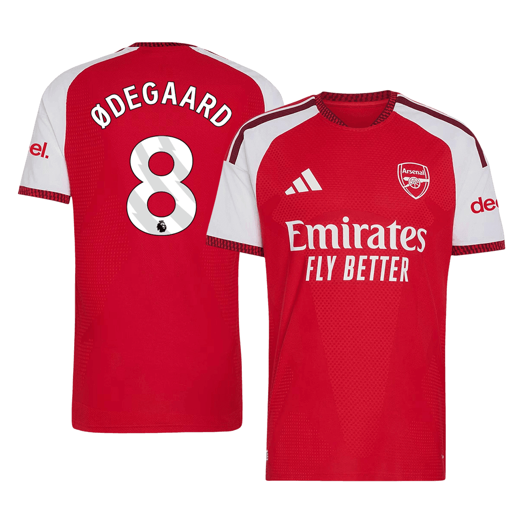 ØDEGAARD #8 Arsenal Home Match Jersey Player Version 2026/27