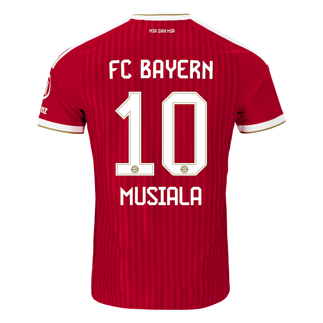 MUSIALA #10 Bayern Munich Home Match Jersey Player Version 2026/27 (back view)