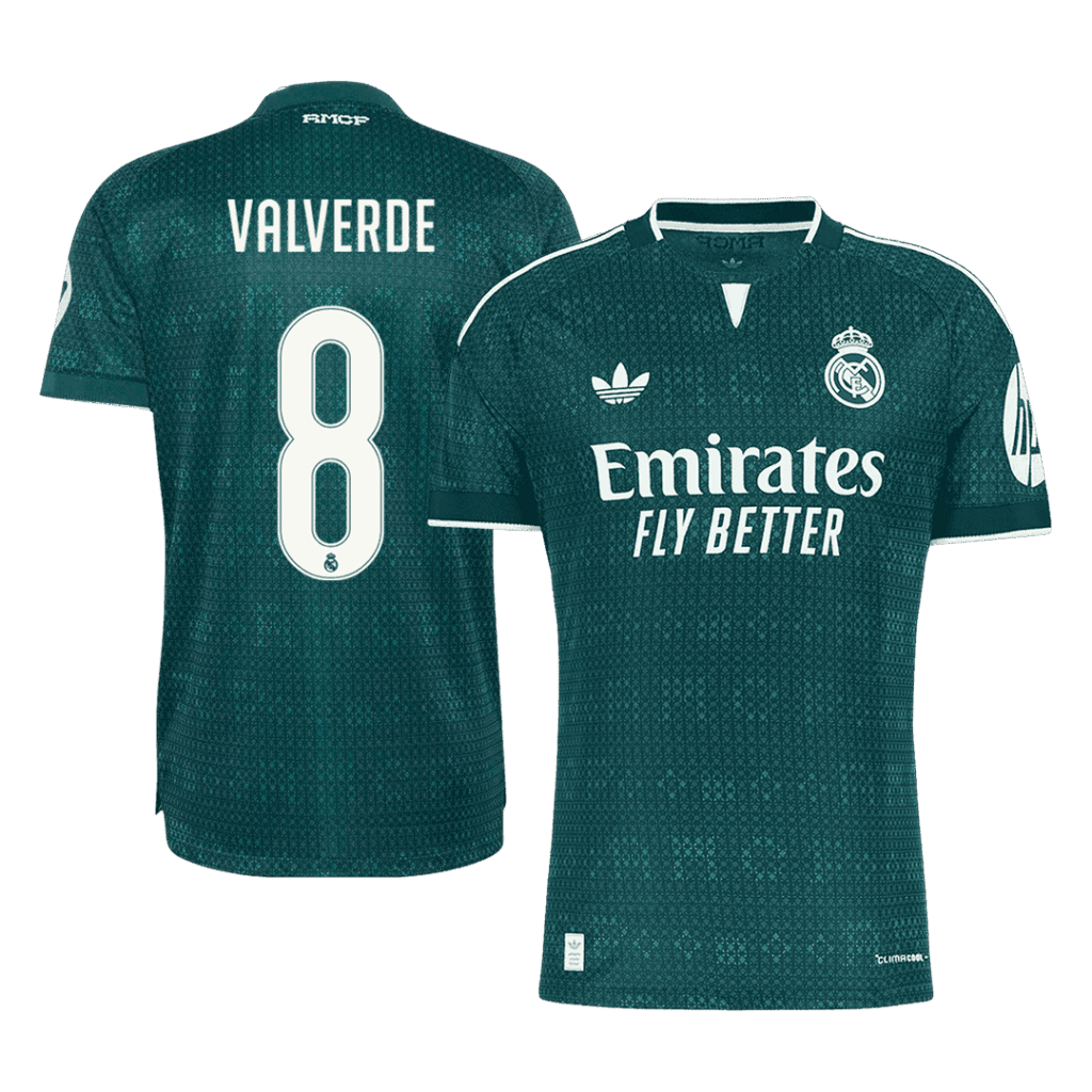VALVERDE #8 Real Madrid Away Match Jersey Player Version 2026/27 - Cancha Kits