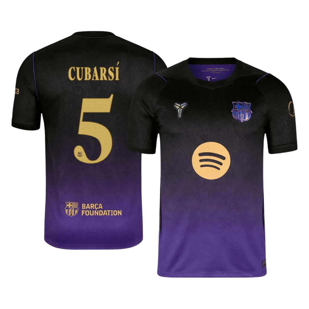 CUBARSÍ #5 Barcelona Away Jersey 2026/27 - Cancha Kits