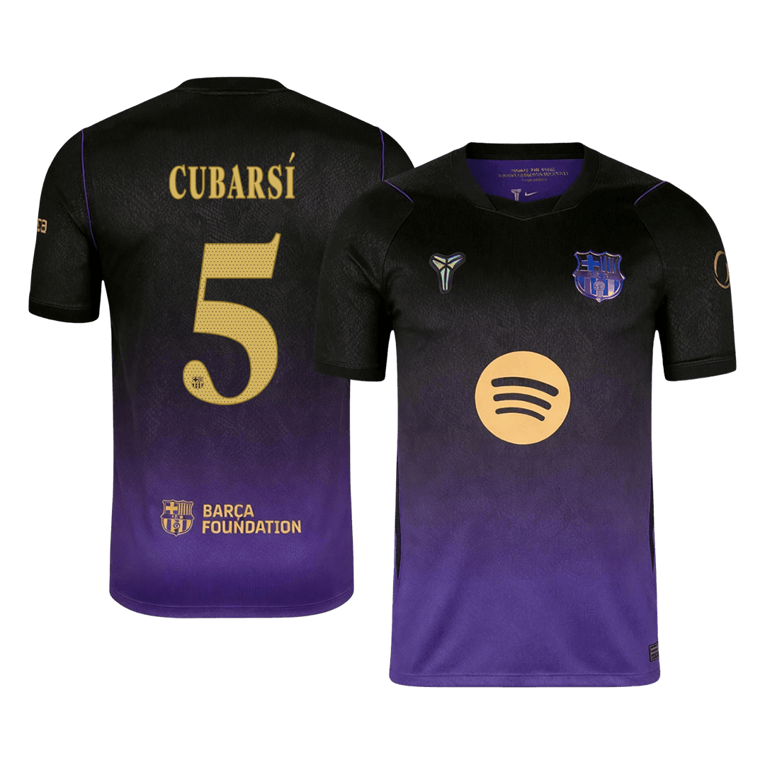 CUBARSÍ #5 Barcelona Away Jersey 2026/27
