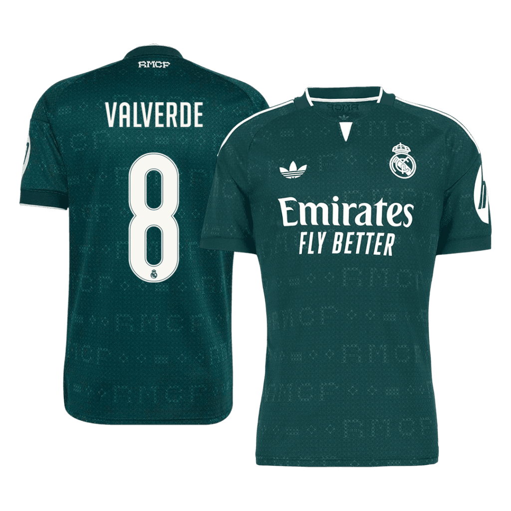 VALVERDE #8 Real Madrid Away Jersey 2026/27 - Cancha Kits
