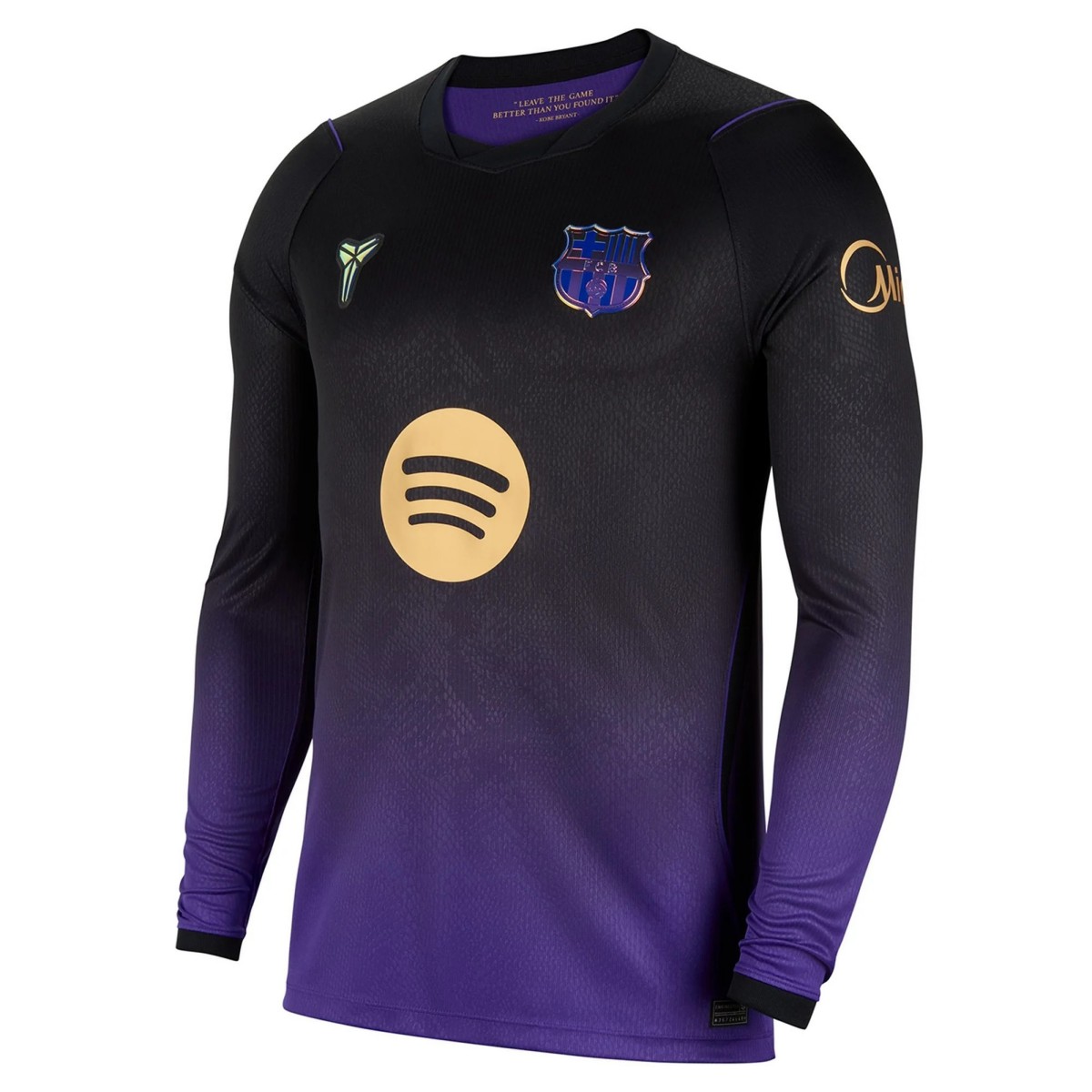 Barcelona x Kobe Bryant Away Long Sleeve Jersey 2026/27