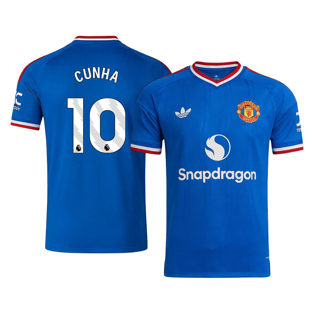 CUNHA #10 Manchester United Away Jersey 2026/27