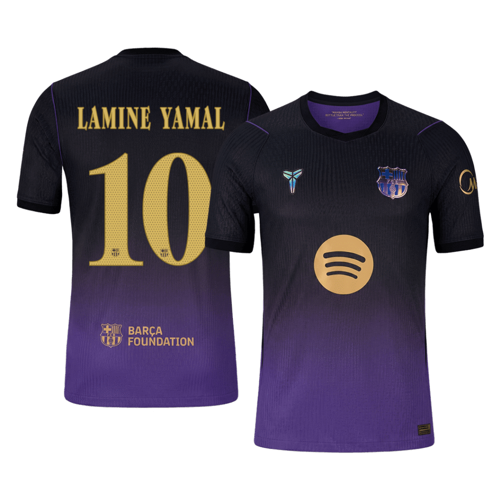 LAMINE YAMAL #10 Barcelona Away Match Jersey Player Version 2026/27 - Cancha Kits