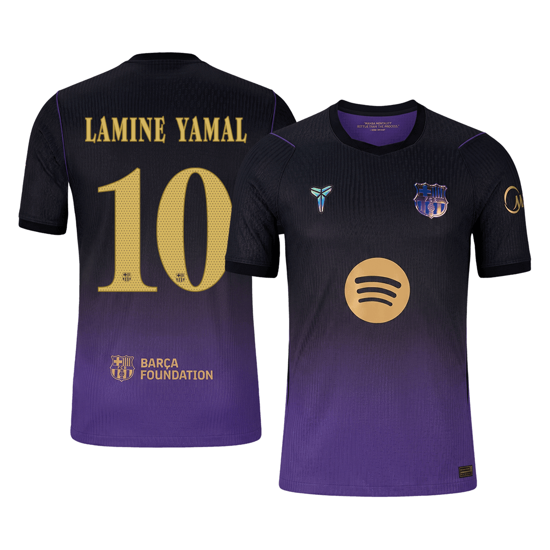 LAMINE YAMAL #10 Barcelona Away Match Jersey Player Version 2026/27