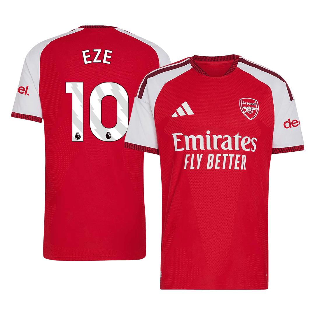 EZE #10 Arsenal Home Match Jersey Player Version 2026/27