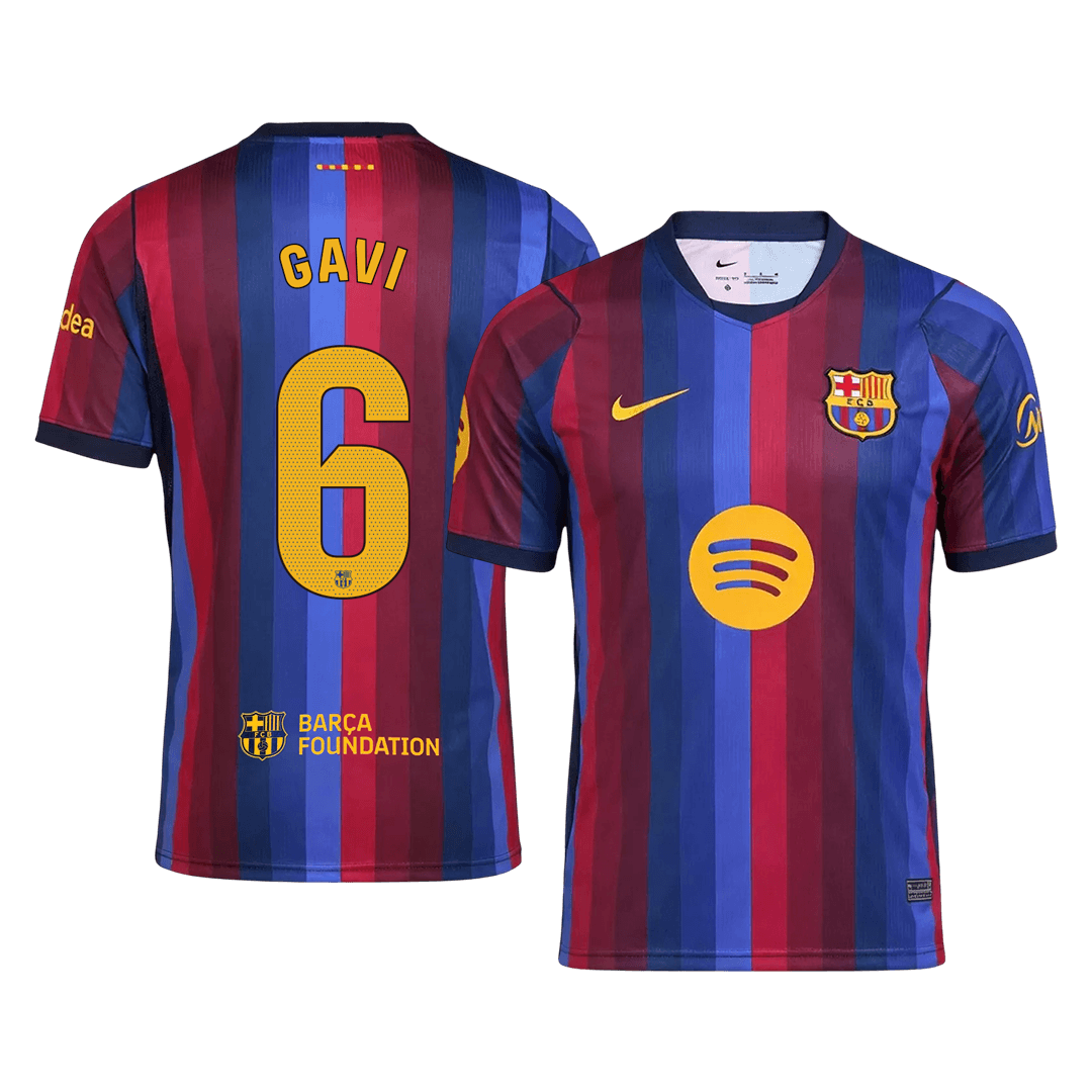 GAVI #6 Barcelona Home Jersey 2026/27