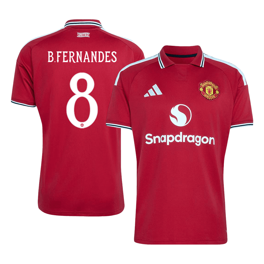 B.FERNANDES #8 Manchester United Home Jersey 2026/27
