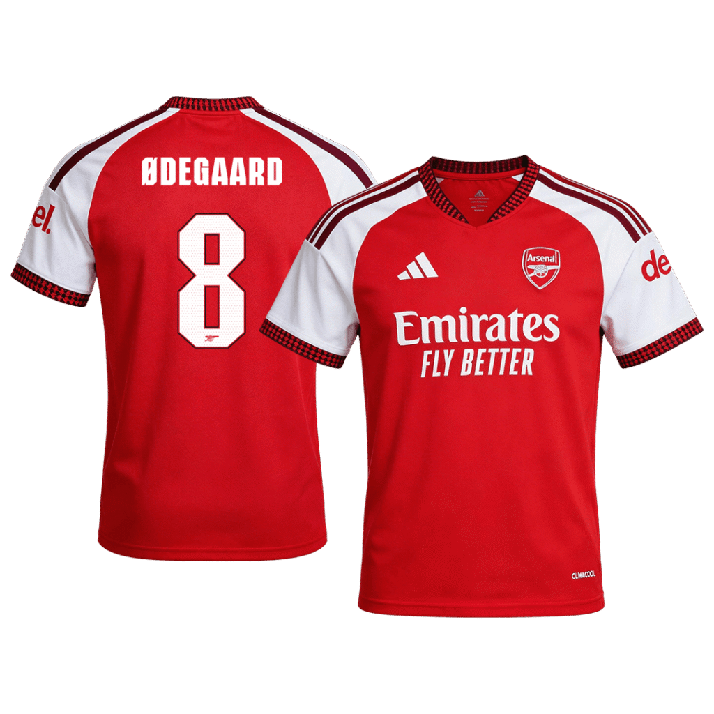 ØDEGAARD #8 Arsenal Home Jersey 2026/27 - Cancha Kits