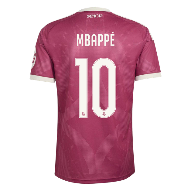 MBAPPÉ #10 Real Madrid Third Jersey 2026/27 (back view)