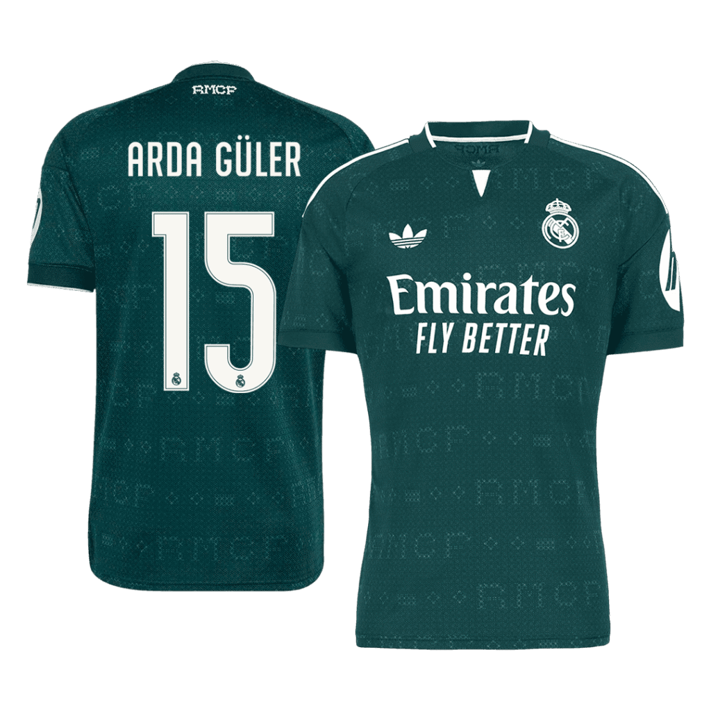 ARDA GÜLER #15 Real Madrid Away Jersey 2026/27 - Cancha Kits