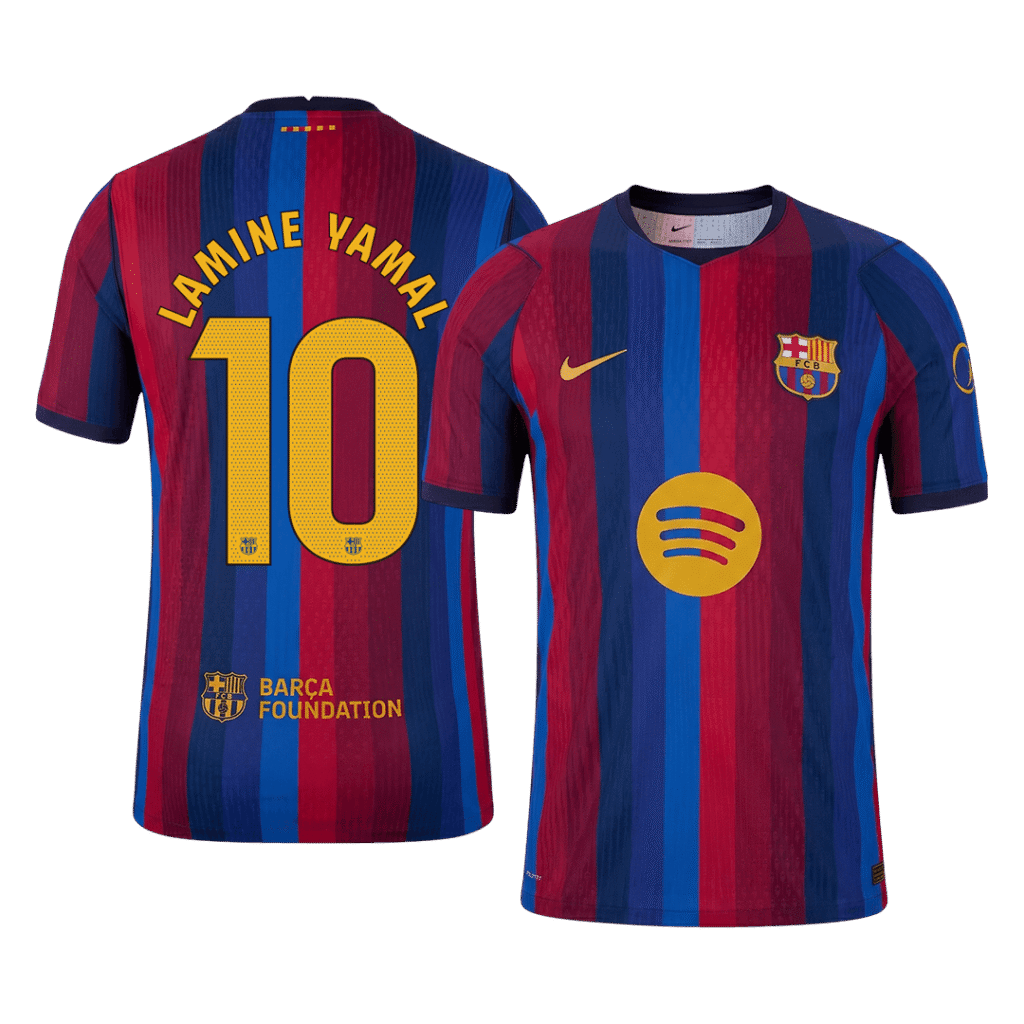 LAMINE YAMAL #10 Barcelona Home Match Jersey Player Version 2026/27 - Cancha Kits