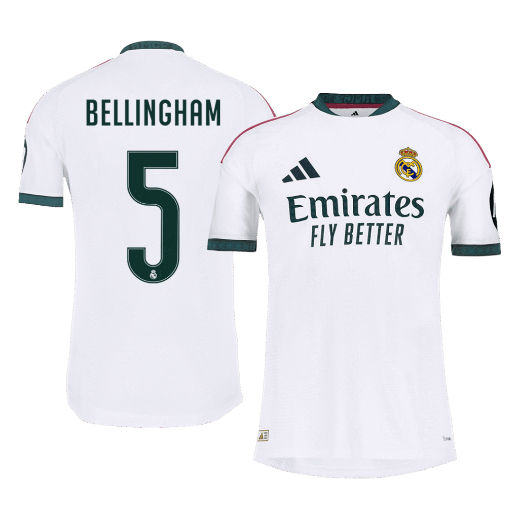 BELLINGHAM #5 Real Madrid Home Match Jersey Player Version 2026/27 - Cancha Kits