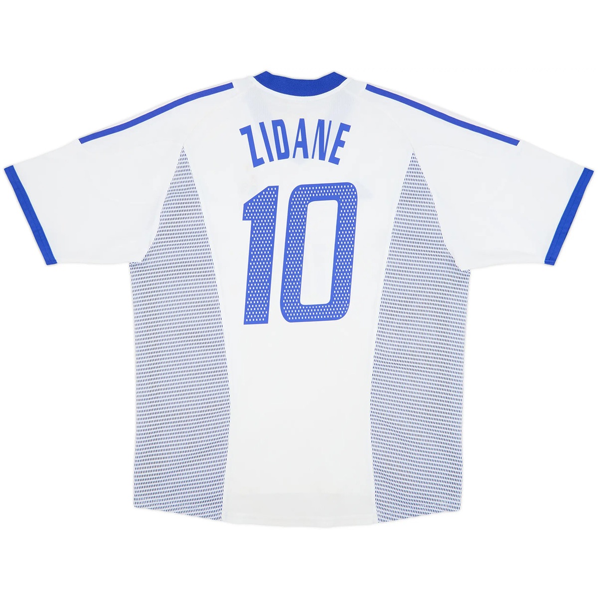 ZIDANE #10 Retro France Away Jersey World Cup 2002
