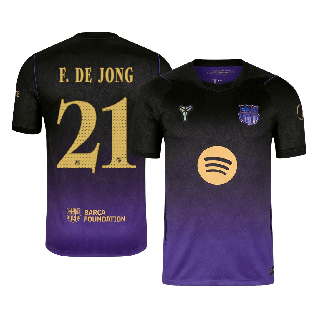 F. DE JONG #21 Barcelona Away Jersey 2026/27