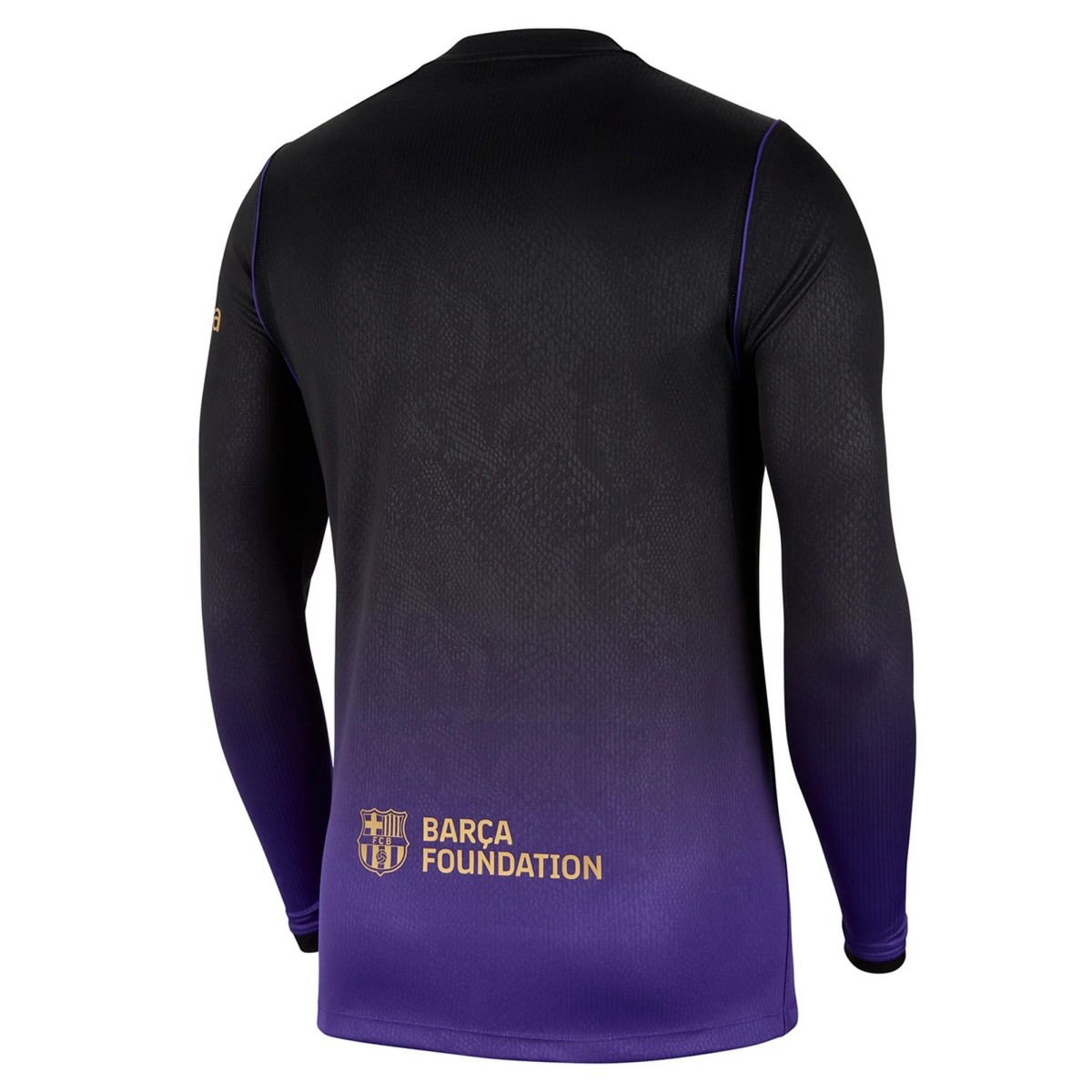 Barcelona x Kobe Bryant Away Long Sleeve Jersey 2026/27 (back view)