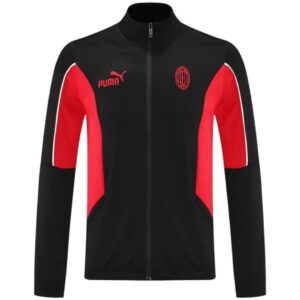 AC Milan Anthem Jacket Black 2025/26 - Cancha Kits