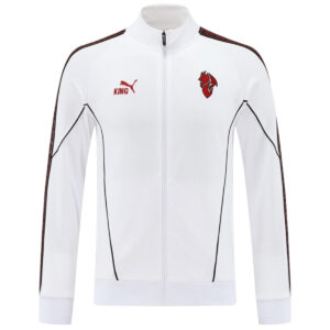 AC Milan Anthem Jacket White 2025/26 - Cancha Kits