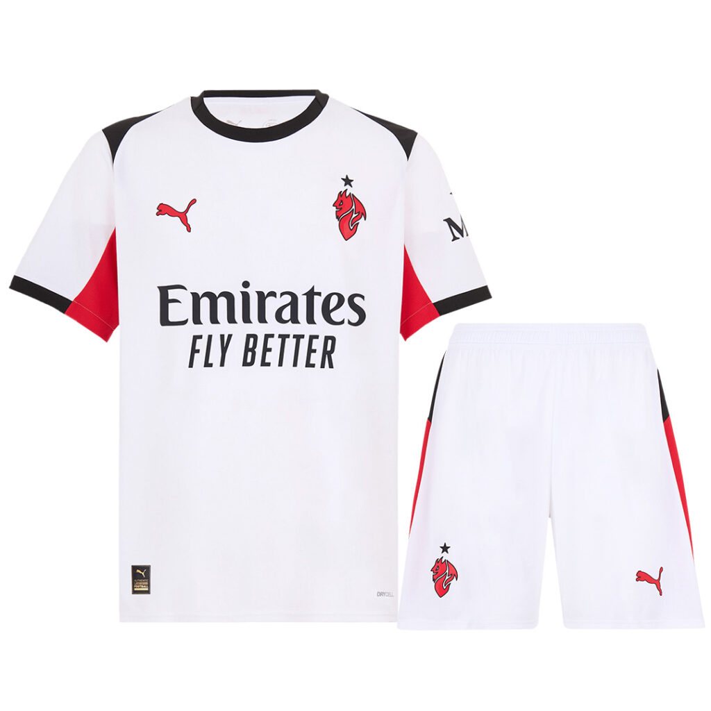 AC Milan Away Jersey Kit 2025/26 - Cancha Kits