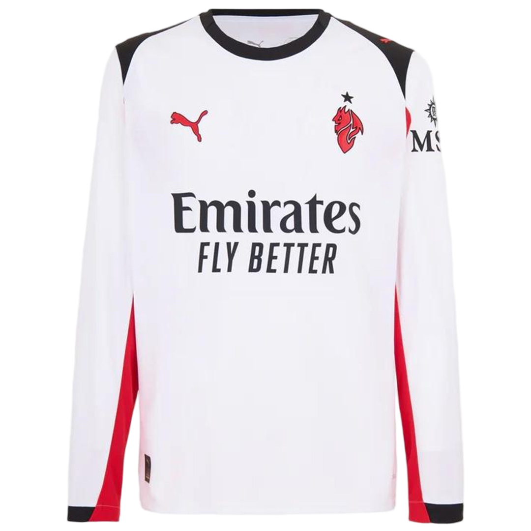 AC Milan Away Long Sleeve Jersey 2025/26 — AC Milan Away 2025/26