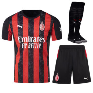 AC Milan Home Jersey Full Kit 2025/26 - Cancha Kits